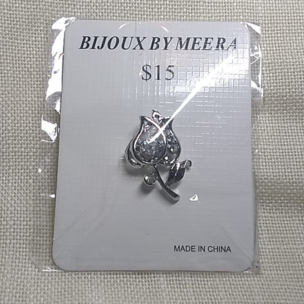 Ladies' Bijoux by Meera Flower Brooch
